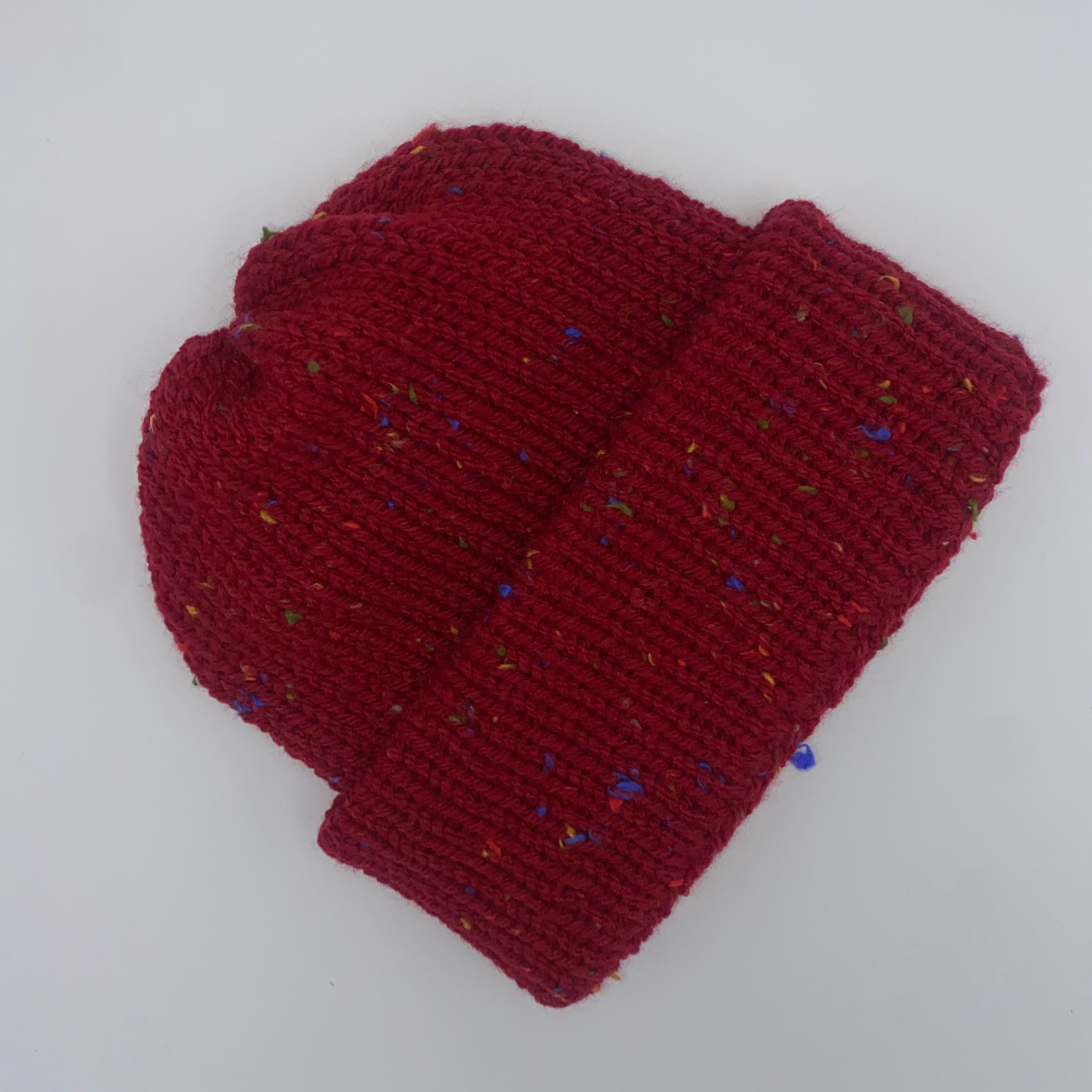 Red Confetti Beanie